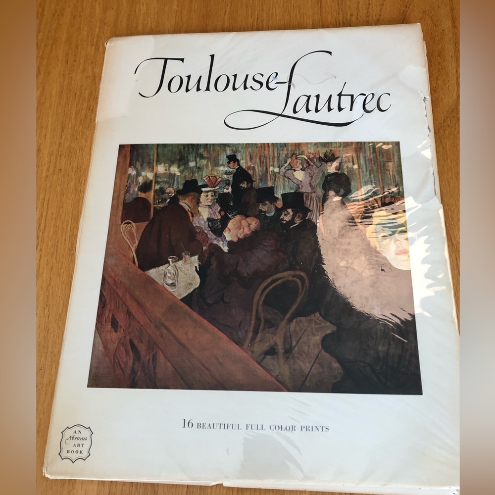 Toulouse-Lautrec, 16 Full colour Prints, Abram Art Book